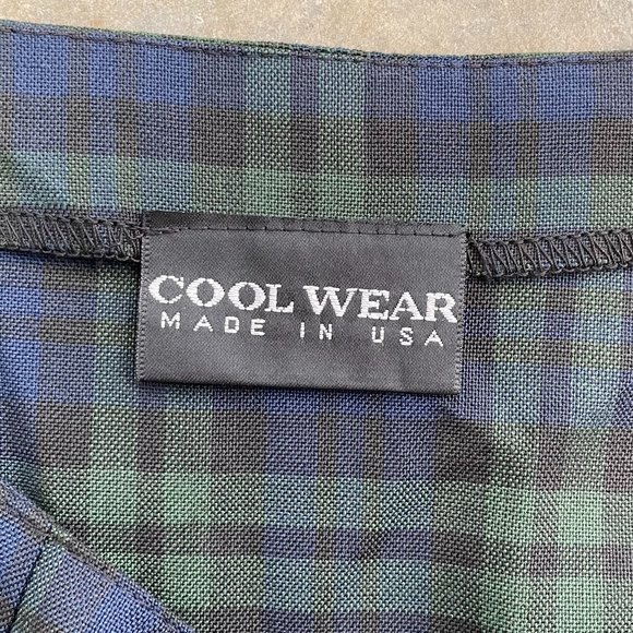 COOL WEAR PLAID & LACE SCHOOL GIRL PLEATED MINI SKIRT - Picture 5 of 7